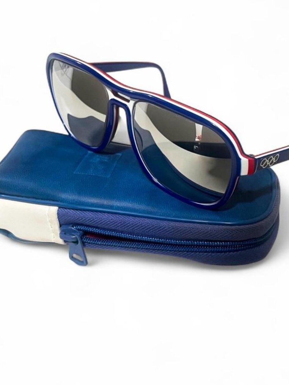 Vintage B&L Ray Ban USA Vagabond Olympic Games G31 Full Mirror Sunglasses 70s